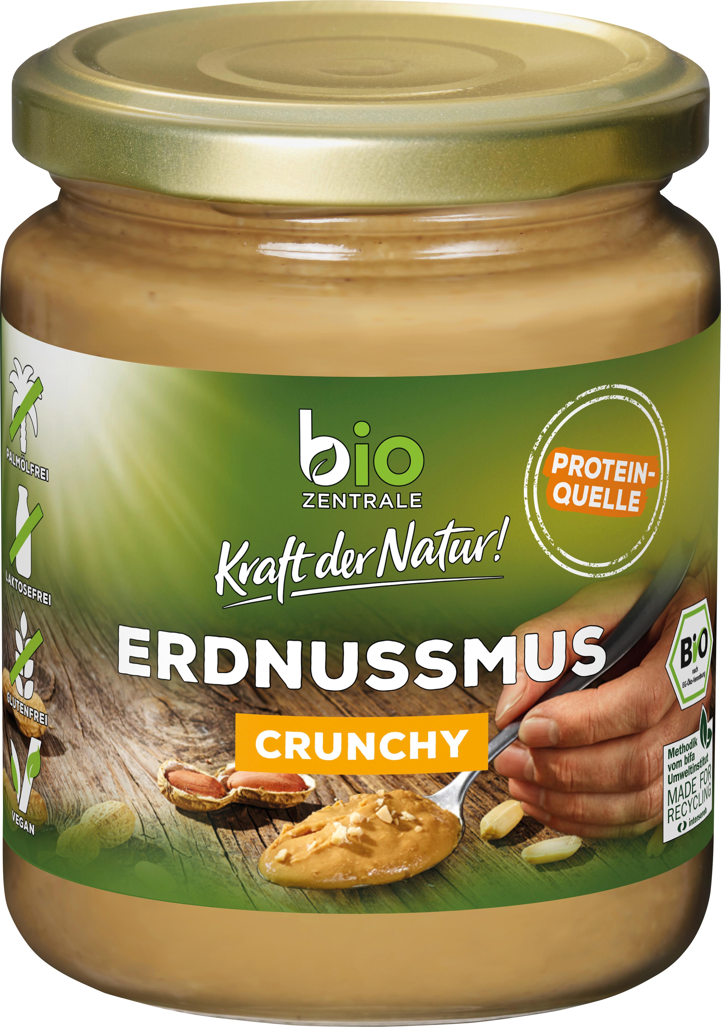 biozentrale Erdnussmus 250g