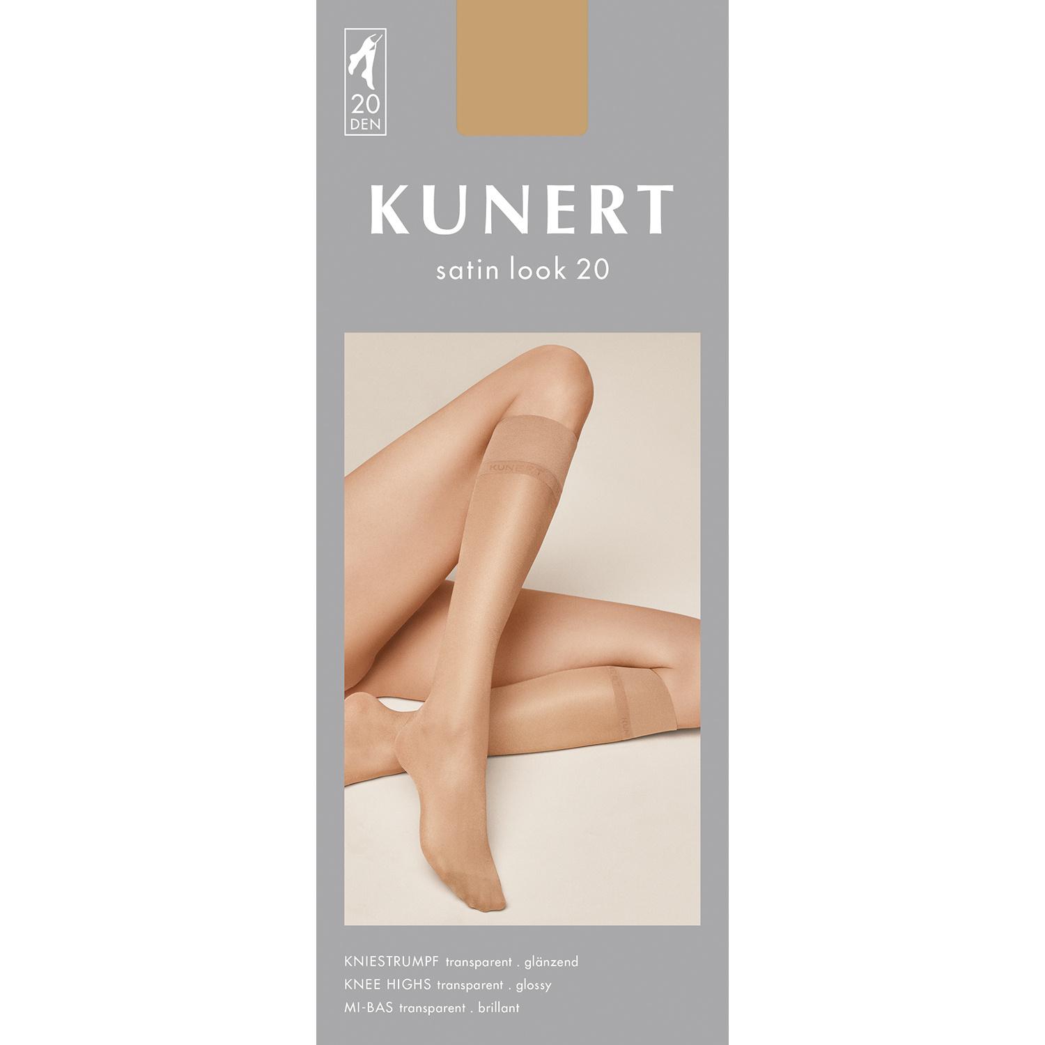 Produktbild KUNERT Damen Kniestrümpfe Satin Look 20 DEN 2 von 2