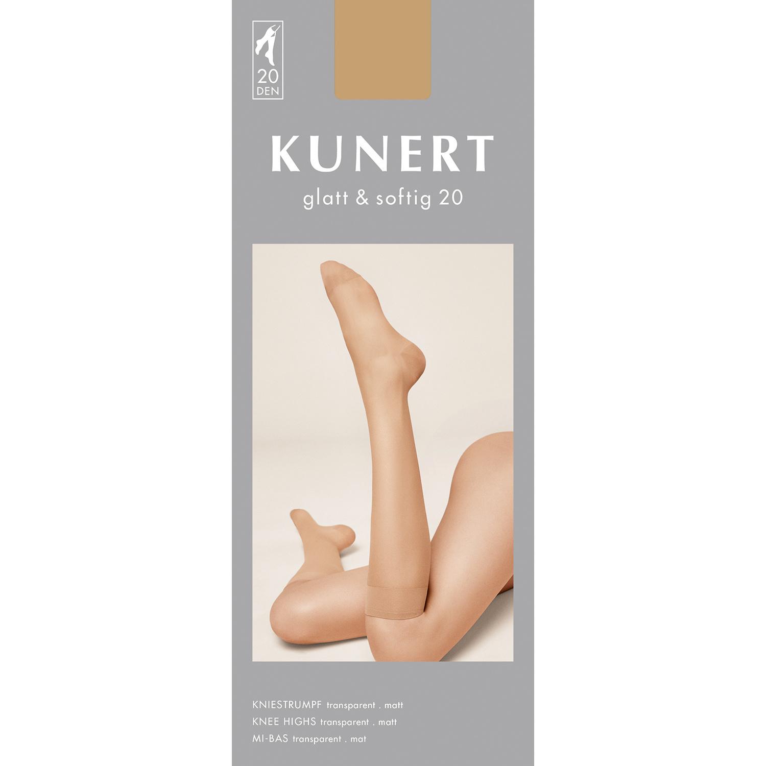 Produktbild KUNERT Damen Kniestrümpfe Glatt&Softig 20 DEN 2 von 2