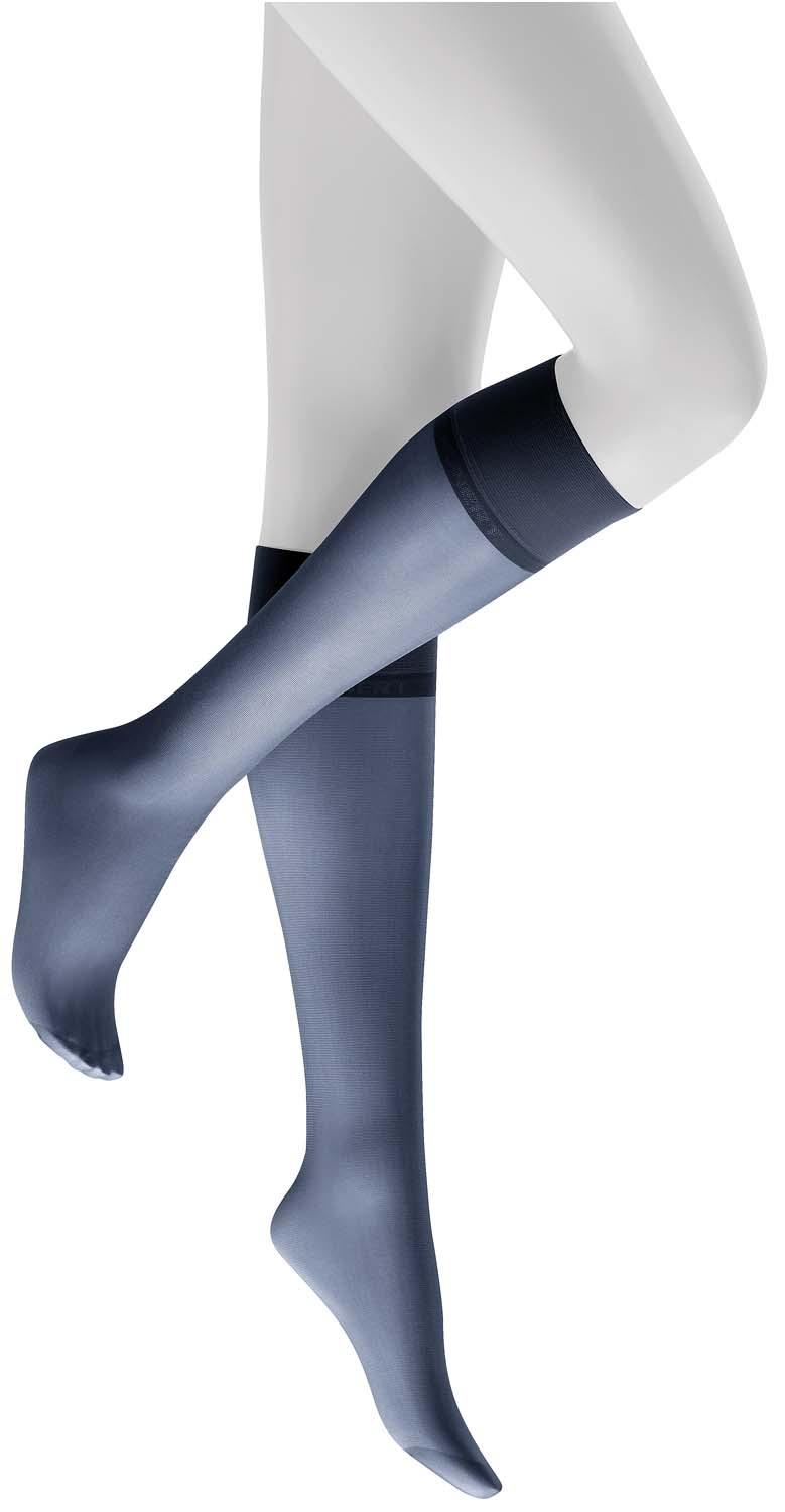 KUNERT Damen Kniestrümpfe Satin Look 20 DEN