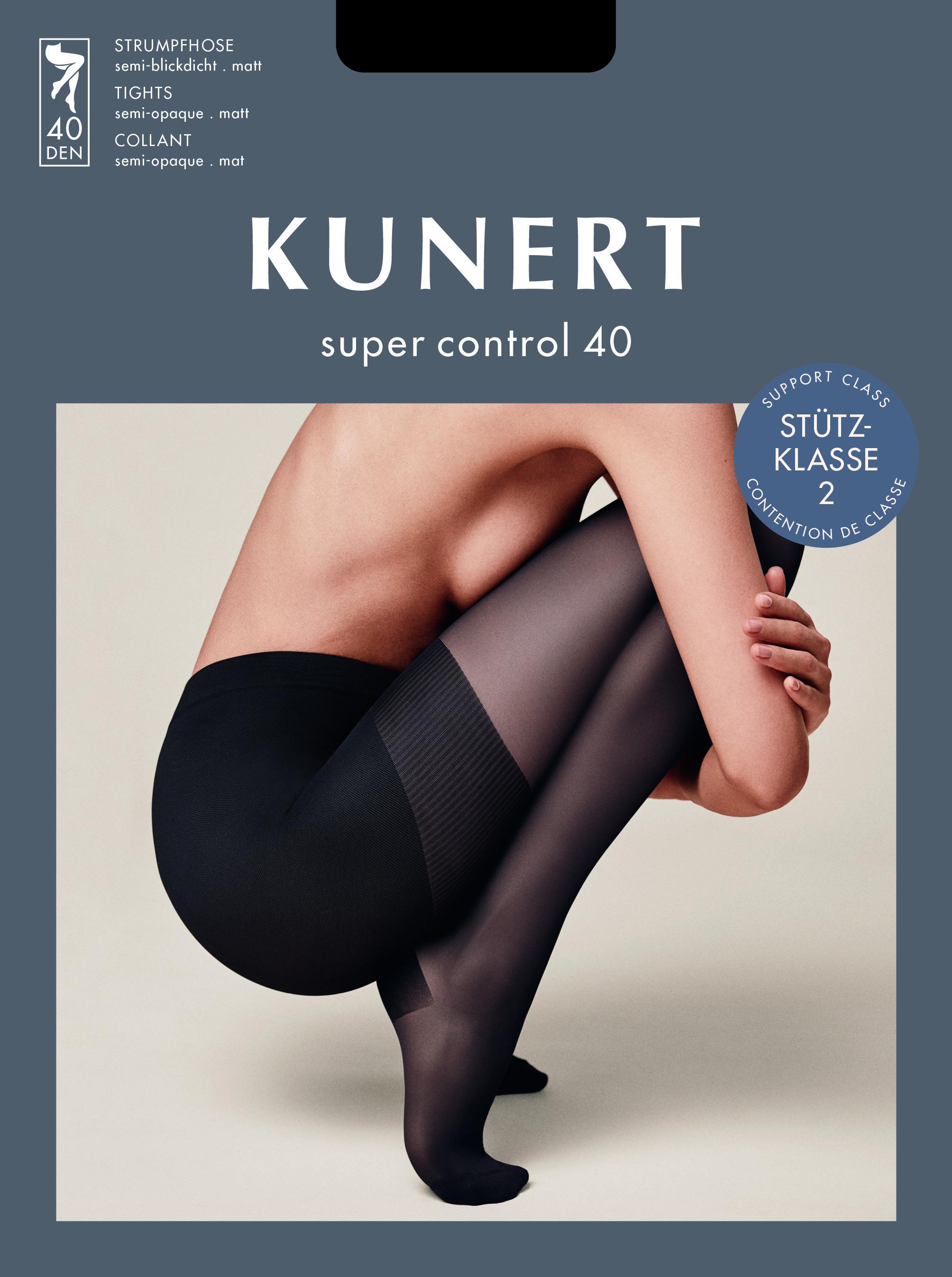 Produktbild KUNERT Damen Stützstrumpfhose Super Control 40 DEN 2 von 3