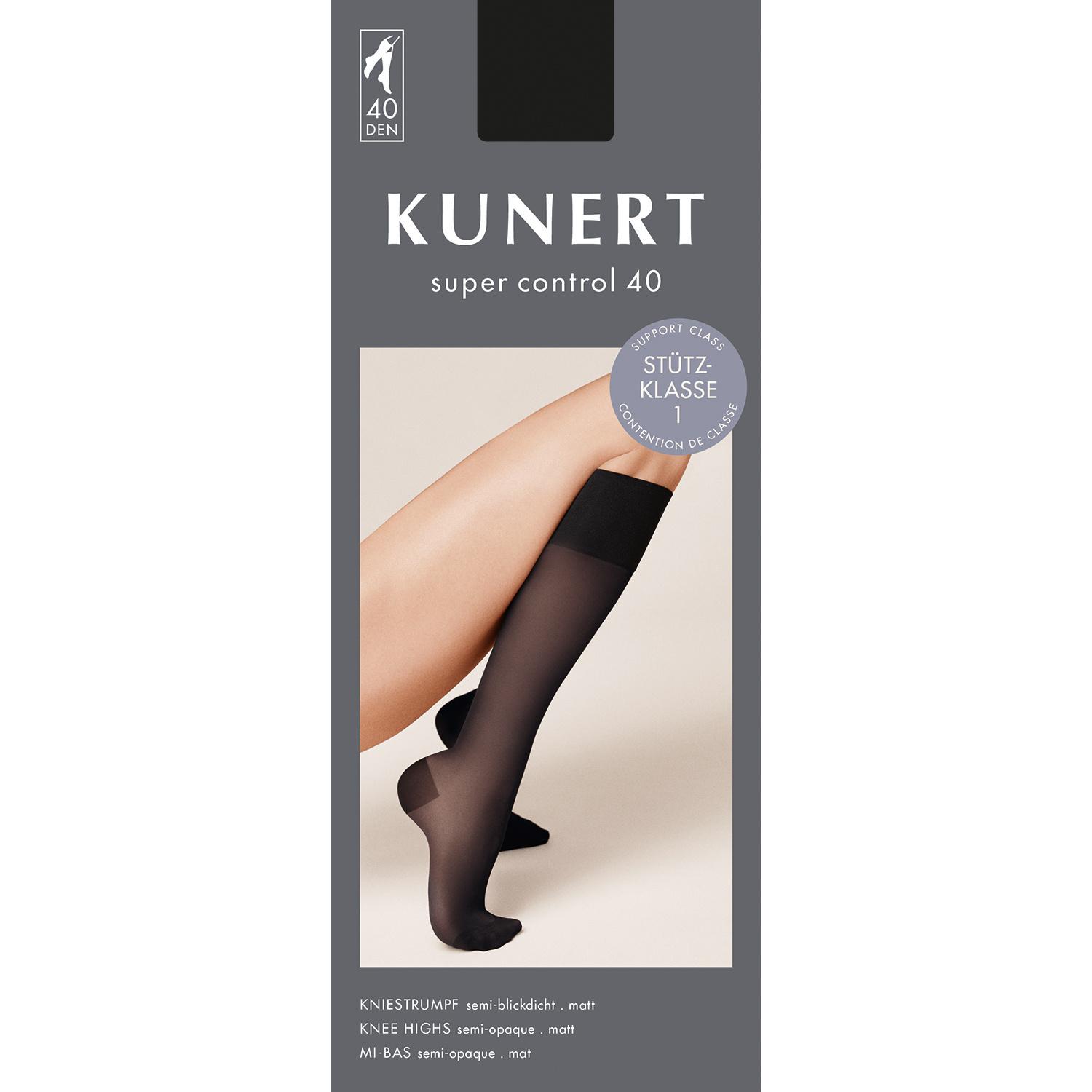Produktbild KUNERT Damen Stützkniestrümpfe Super Control 40 DEN 2 von 2