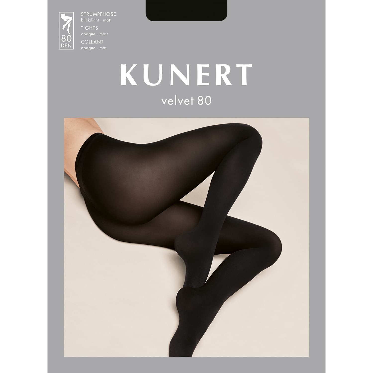 Produktbild KUNERT Damen Feinstrumpfhose Velvet 80 DEN 2 von 3