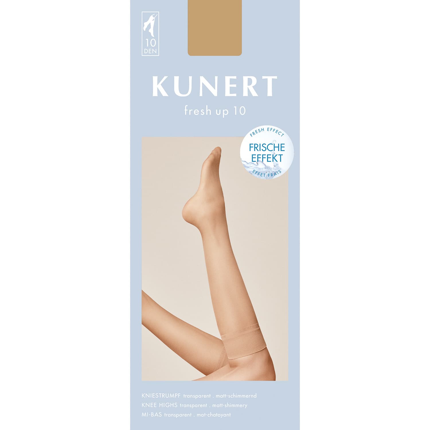 Produktbild KUNERT Damen Kniestrümpfe mit Frische-Kick 2 von 2