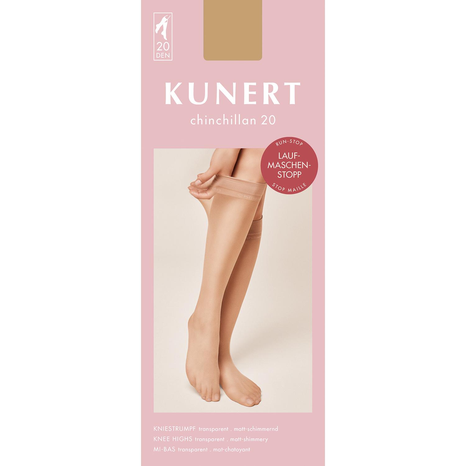 Produktbild KUNERT Damen Kniestrümpfe mit Anti-Laufmaschen-Garantie 20 DEN 2 von 2