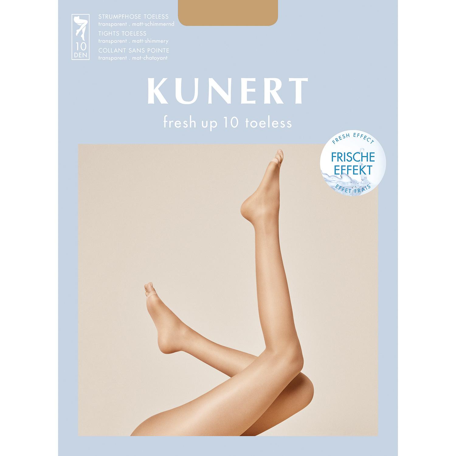 Produktbild KUNERT Damen Feinstrumpfhose zehenfrei mit Frische-Kick 2 von 3