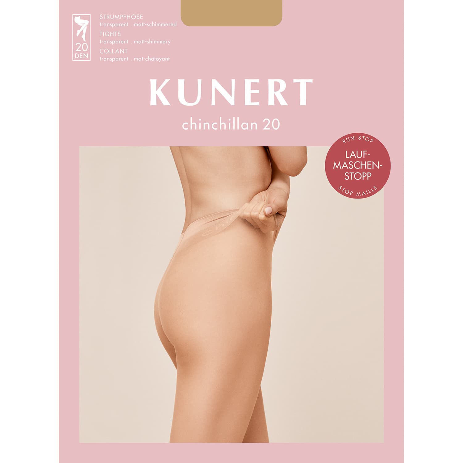 Produktbild KUNERT Damen Feinstrumpfhose Chinchillan 20 DEN 2 von 3