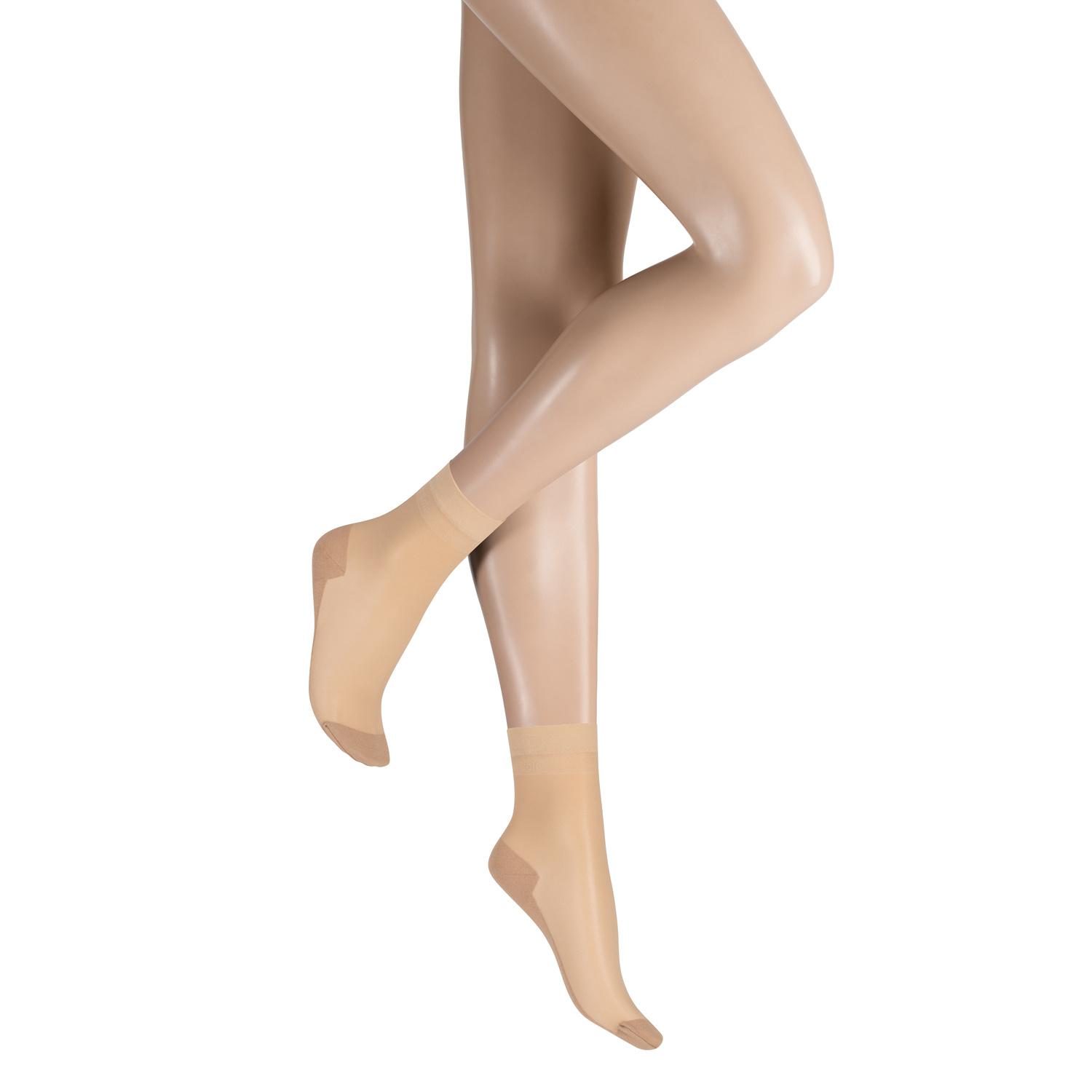 KUNERT Damen Söckchen COTTON SOLE mit Baumwollsohle 20 DEN