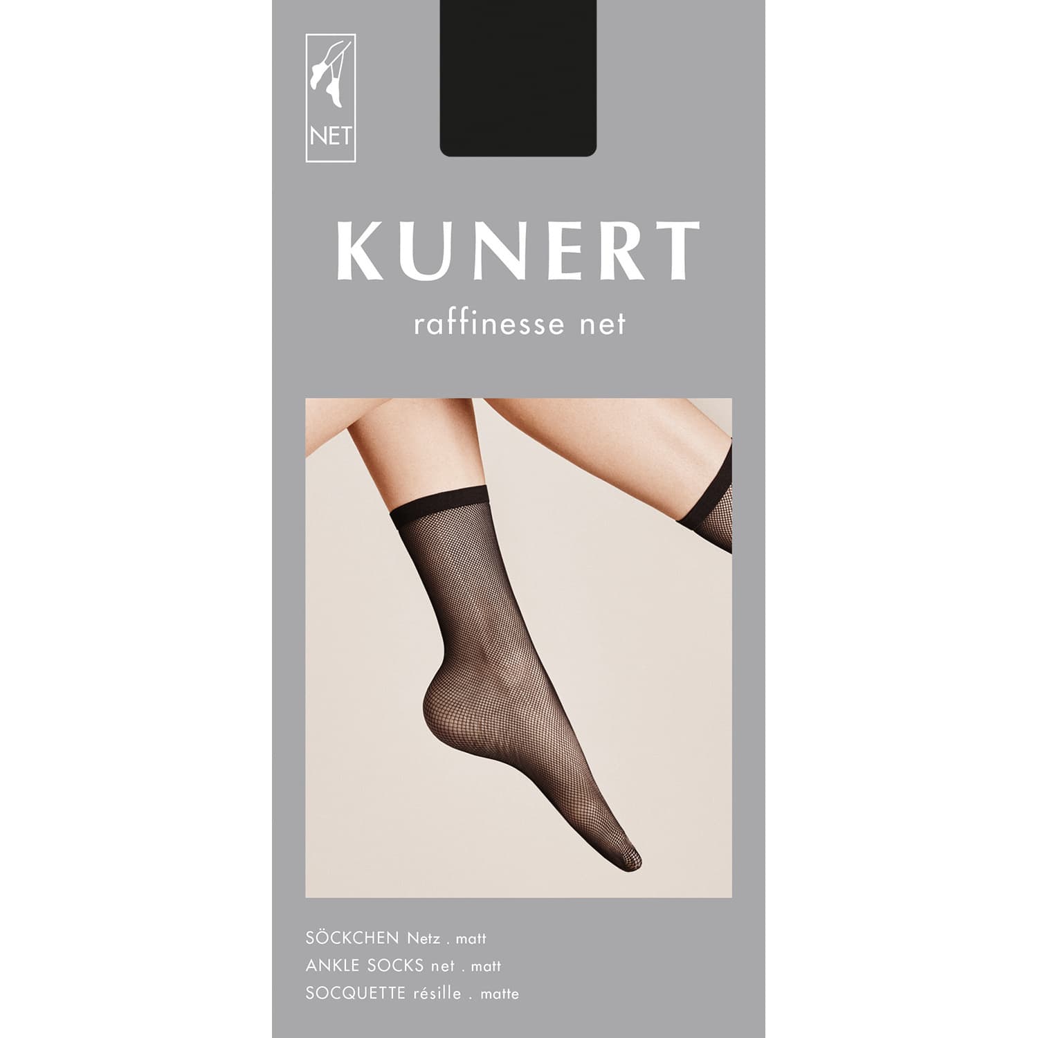 Produktbild KUNERT Damen Söckchen in Netzoptik RAFFINESSE 2 von 2