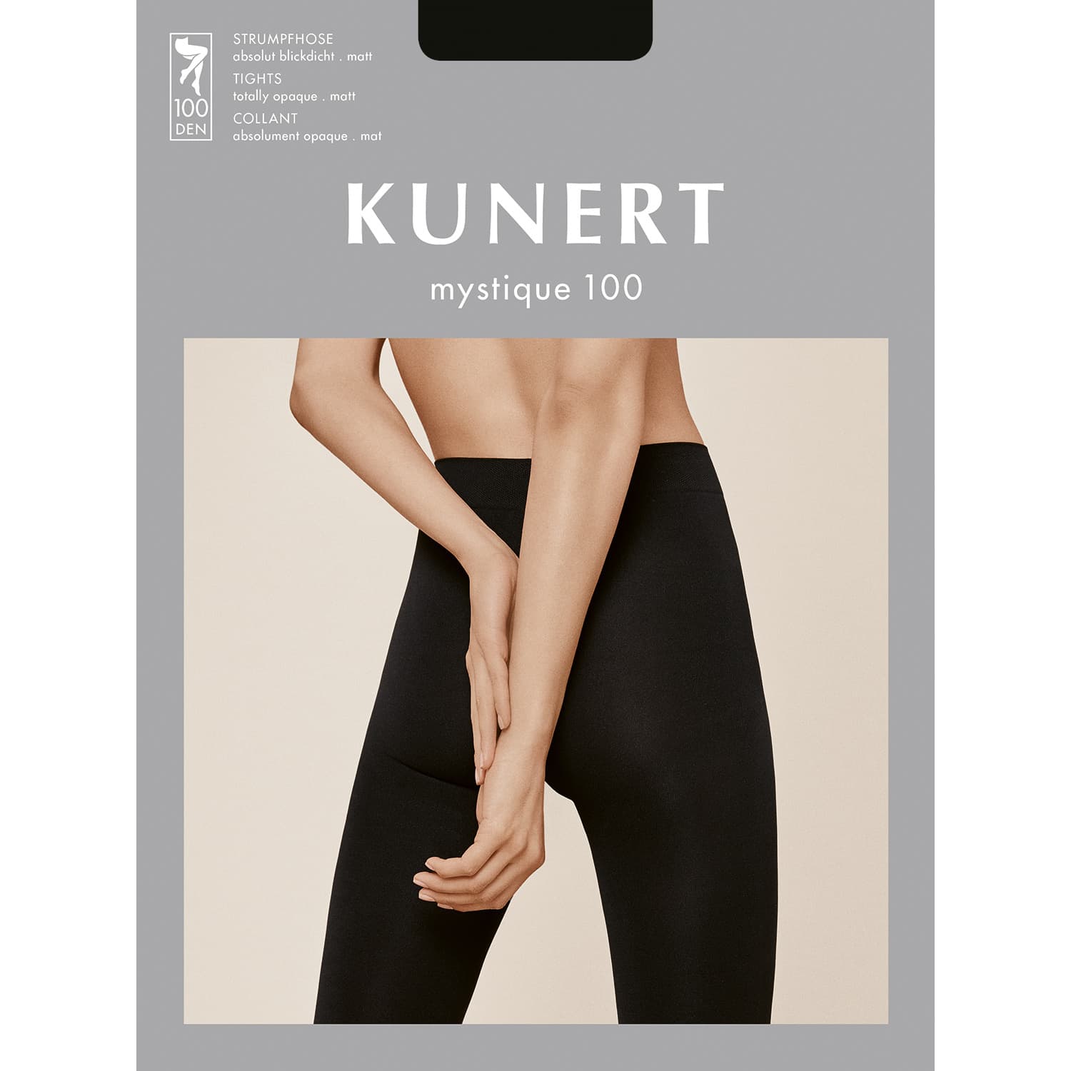 Produktbild KUNERT Damen Feinstrumpfhose Mystique 100 DEN 2 von 3