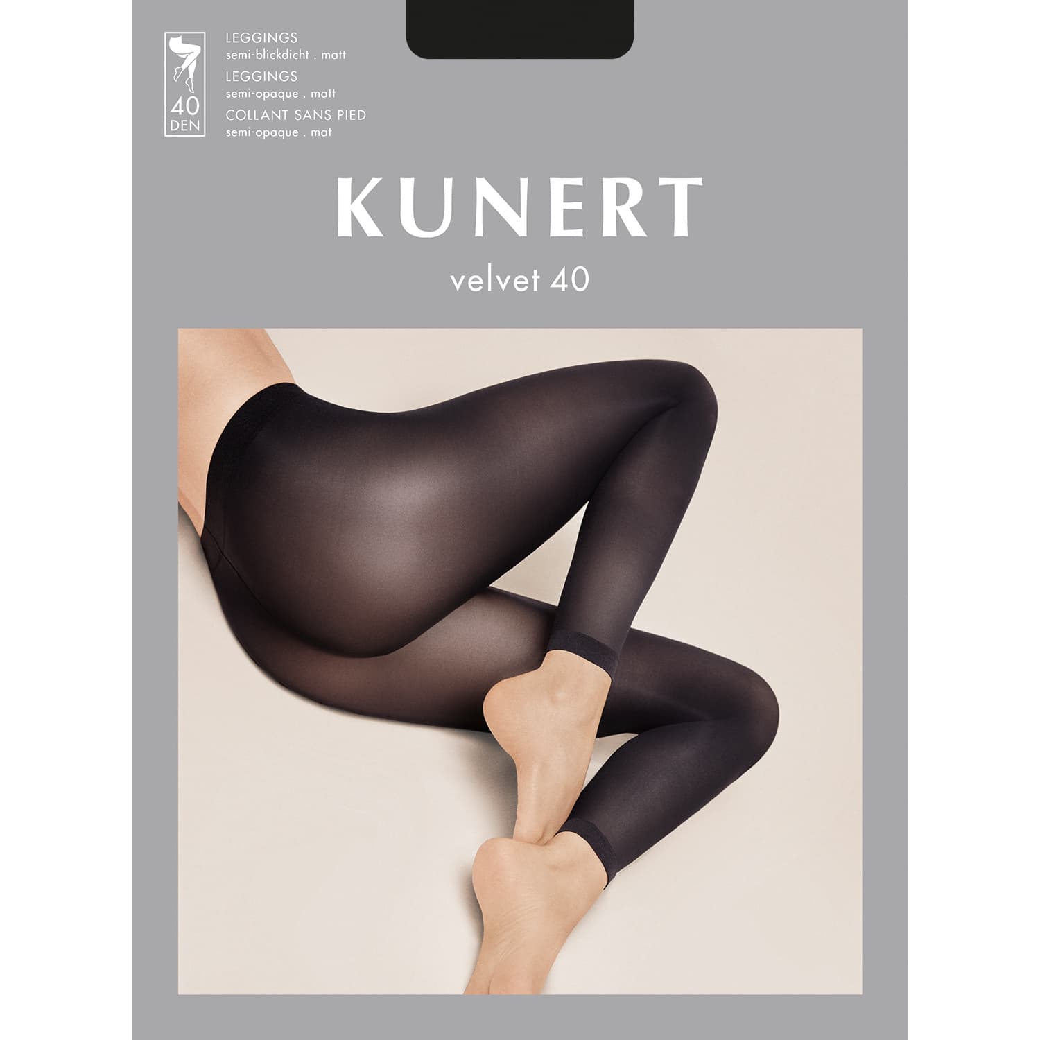 Produktbild KUNERT Damen Leggings VELVET 40 DEN 2 von 3