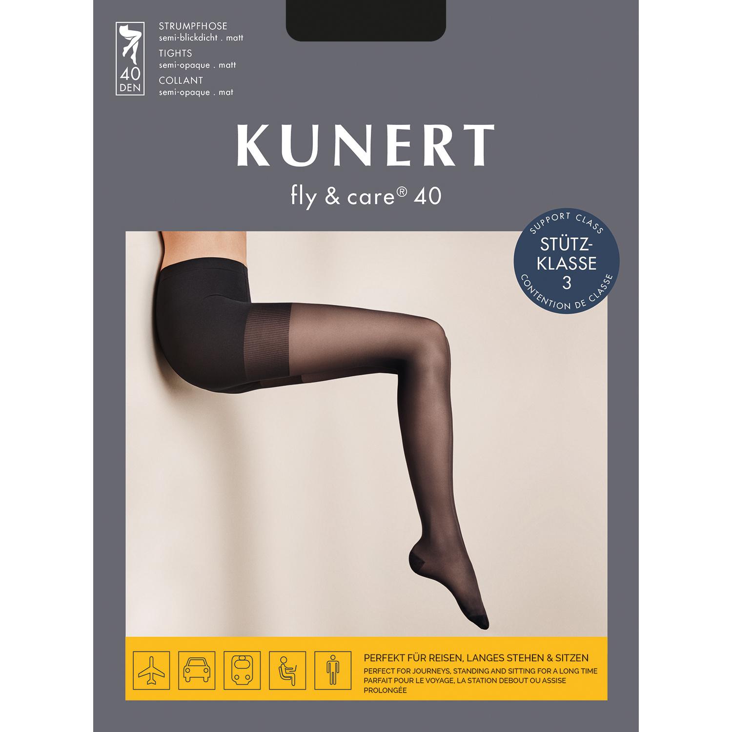 Produktbild KUNERT Damen Stützstrumpfhose Fly&Care 40 DEN 2 von 3