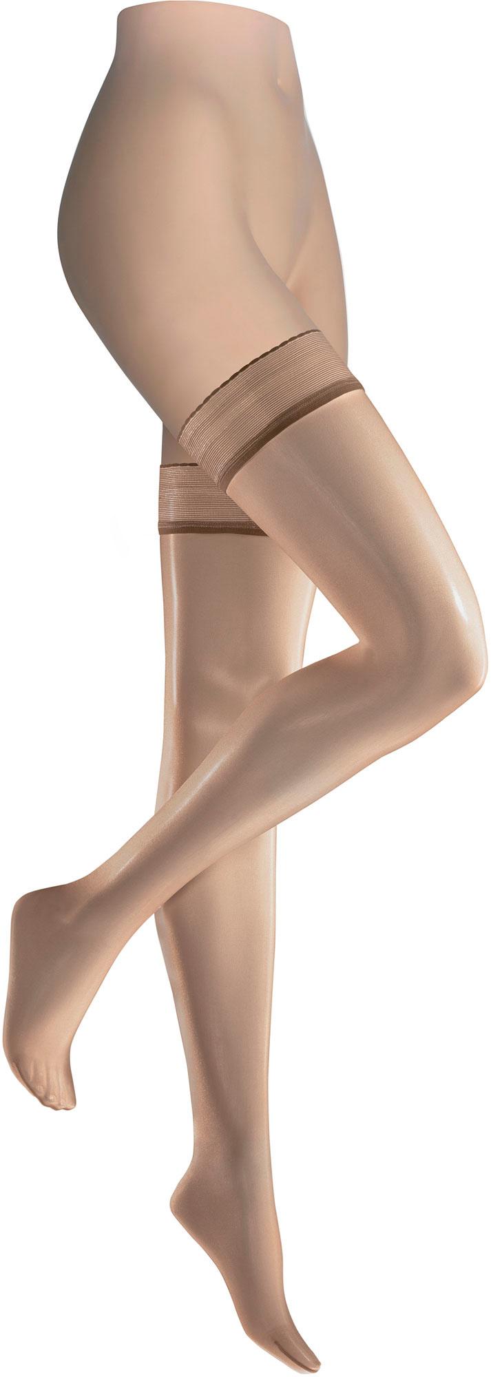 KUNERT Damen Halterlose Strümpfe Beauty 7 DEN