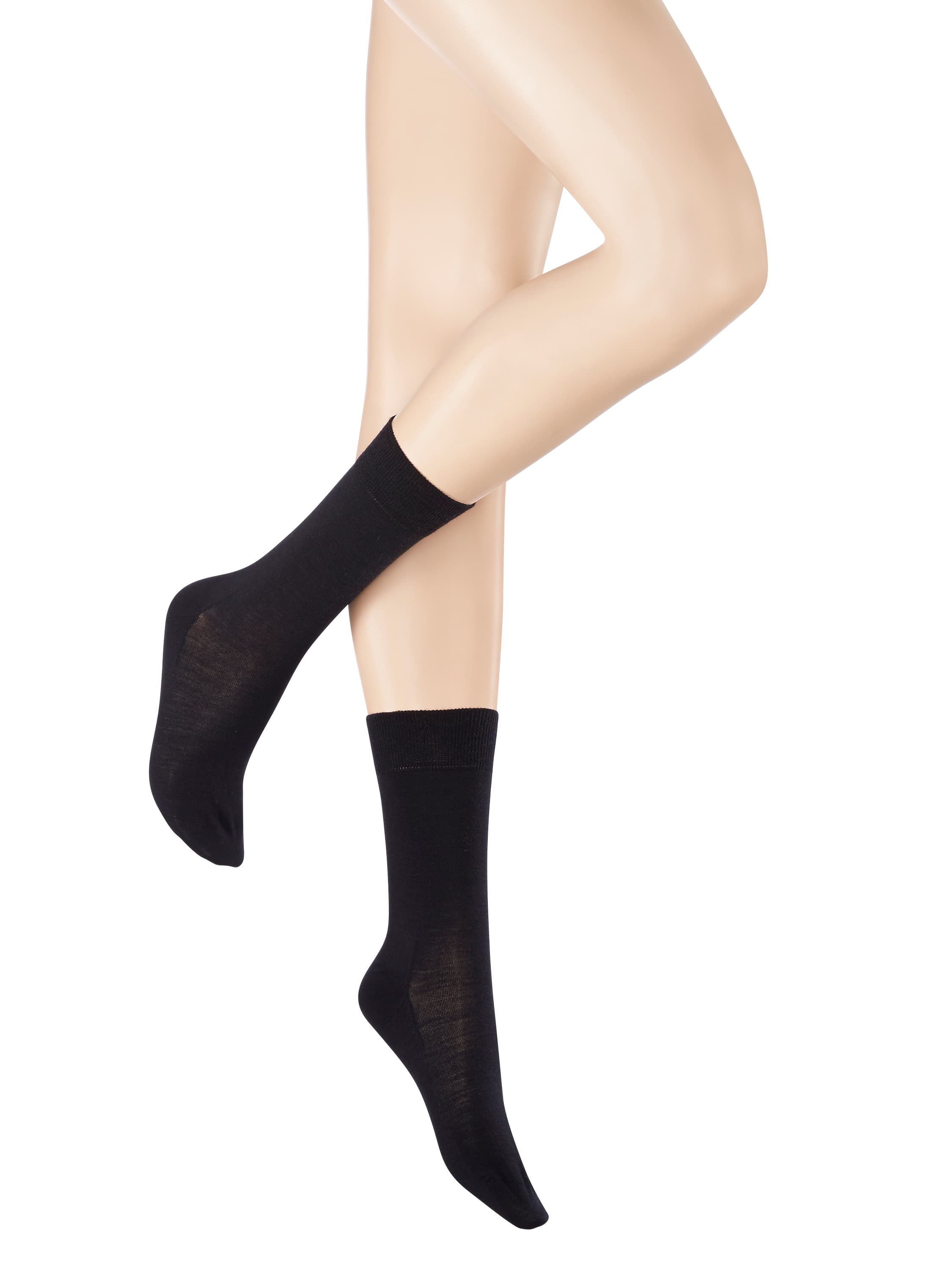 KUNERT Damen Socken SOFT WOOL COTTON aus Wolle