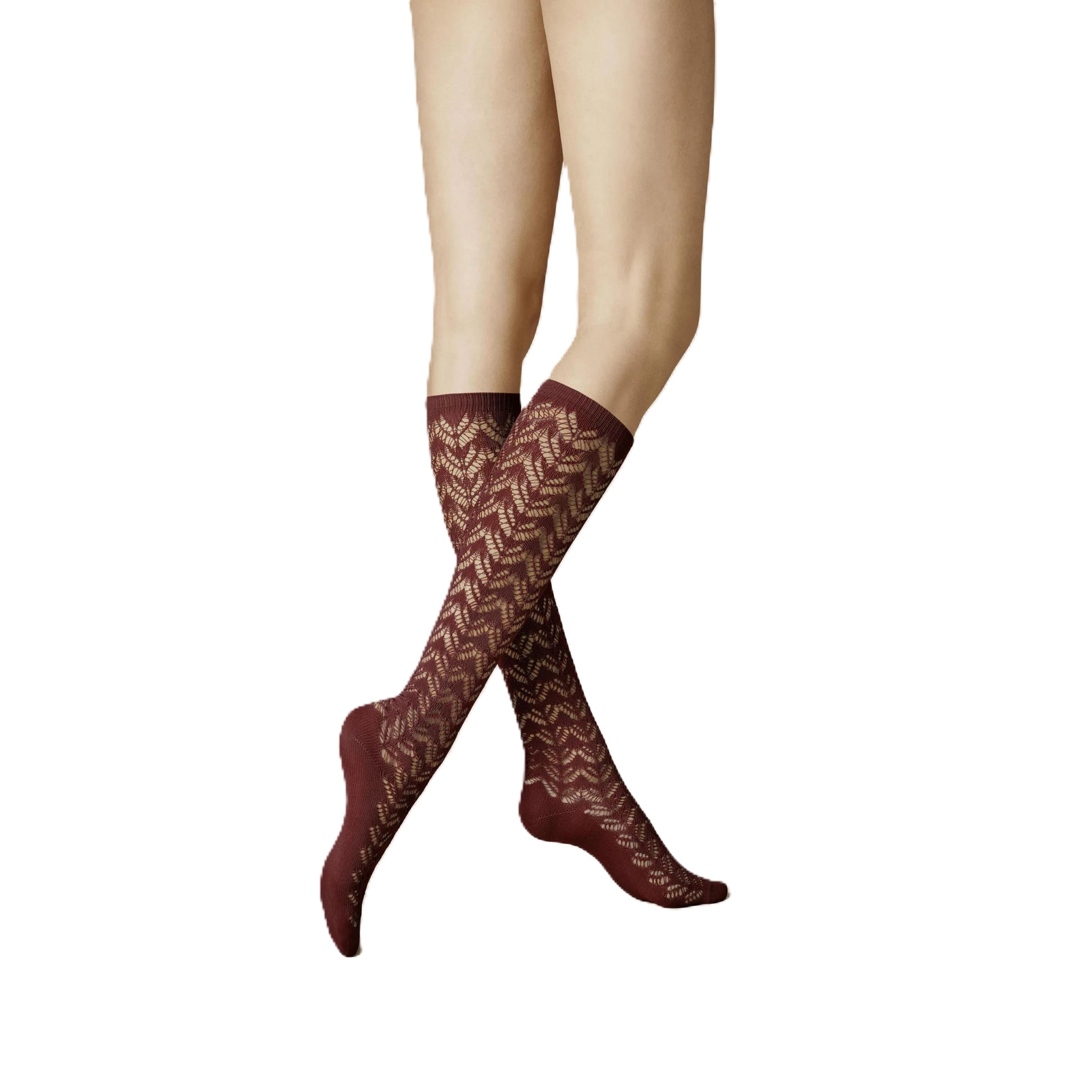 KUNERT Damen Kniestrumpf Heritage 
