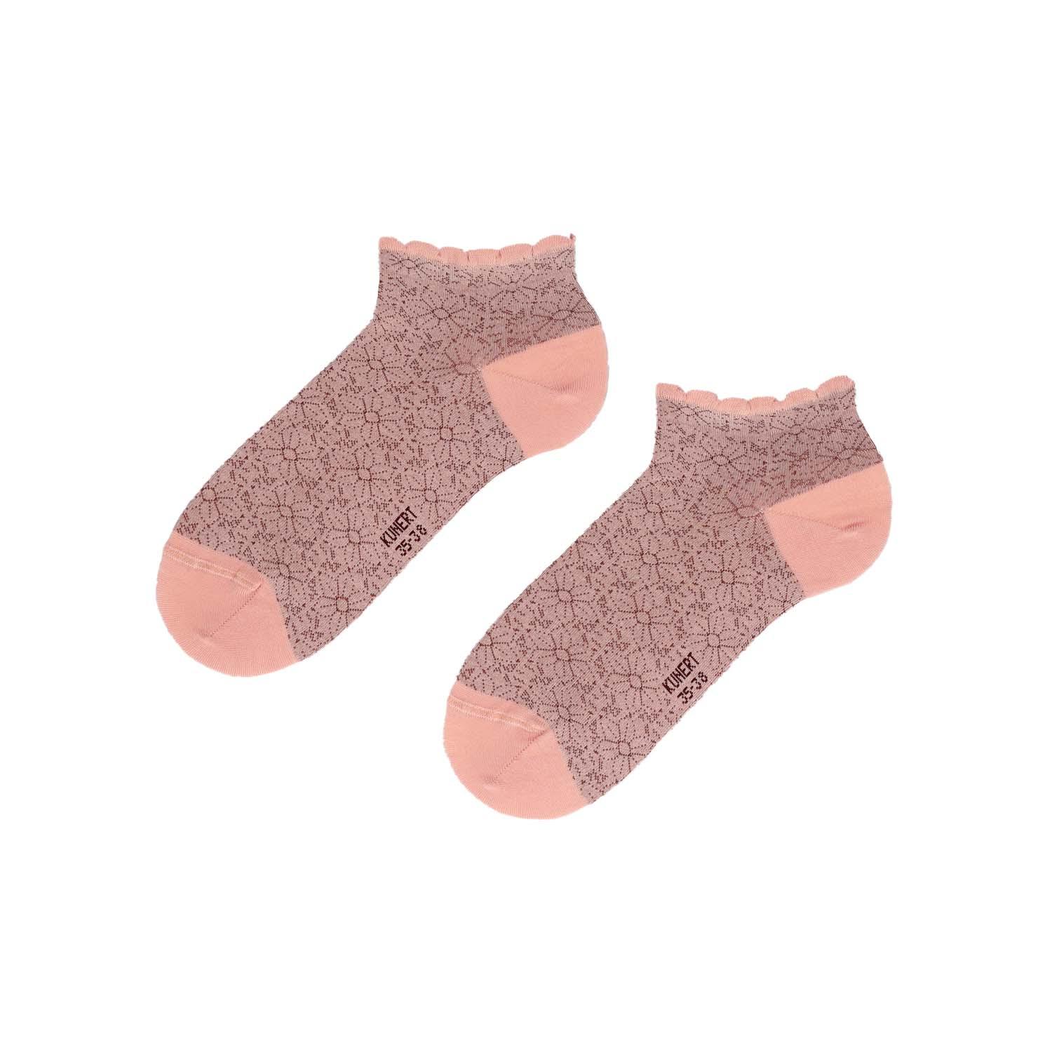 KUNERT Damen Sneaker Socken Summer Flower 18 DEN
