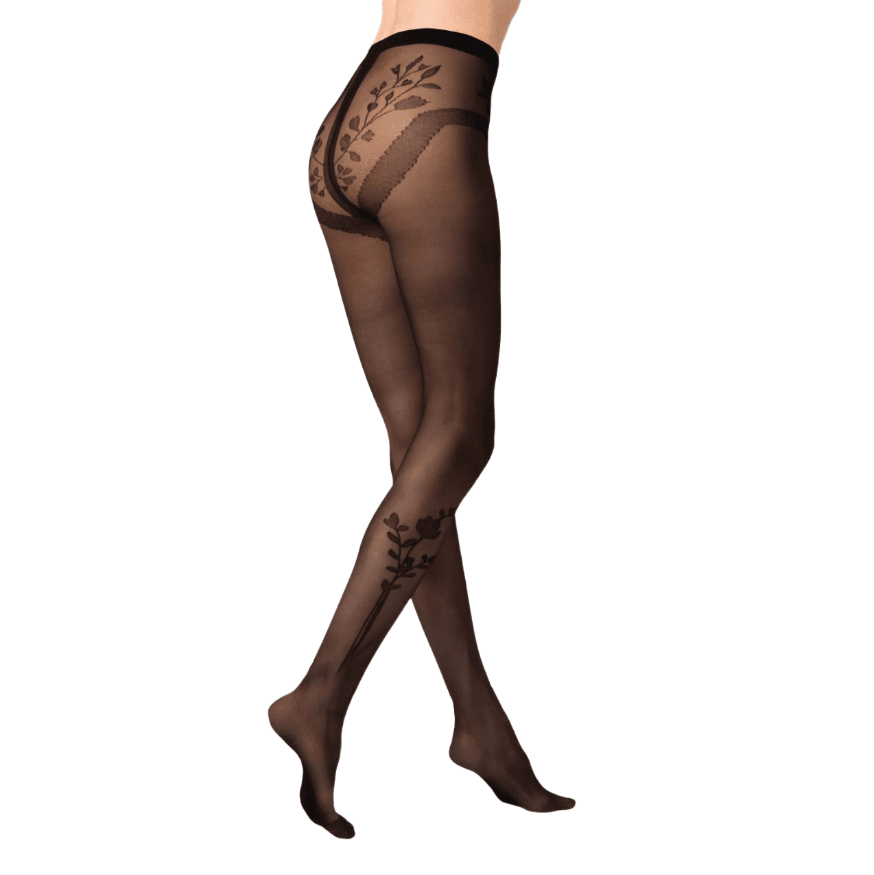 KUNERT Damen Strumpfhose Floral Love 30 DEN