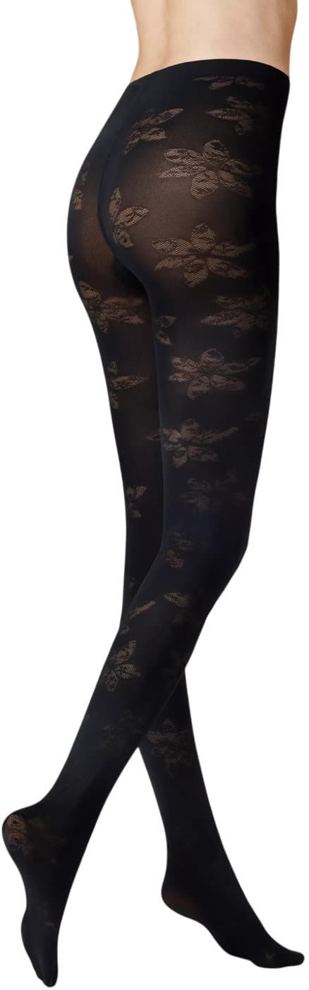 KUNERT Damen Feinstrumpfhose Magical Flower 60 DEN