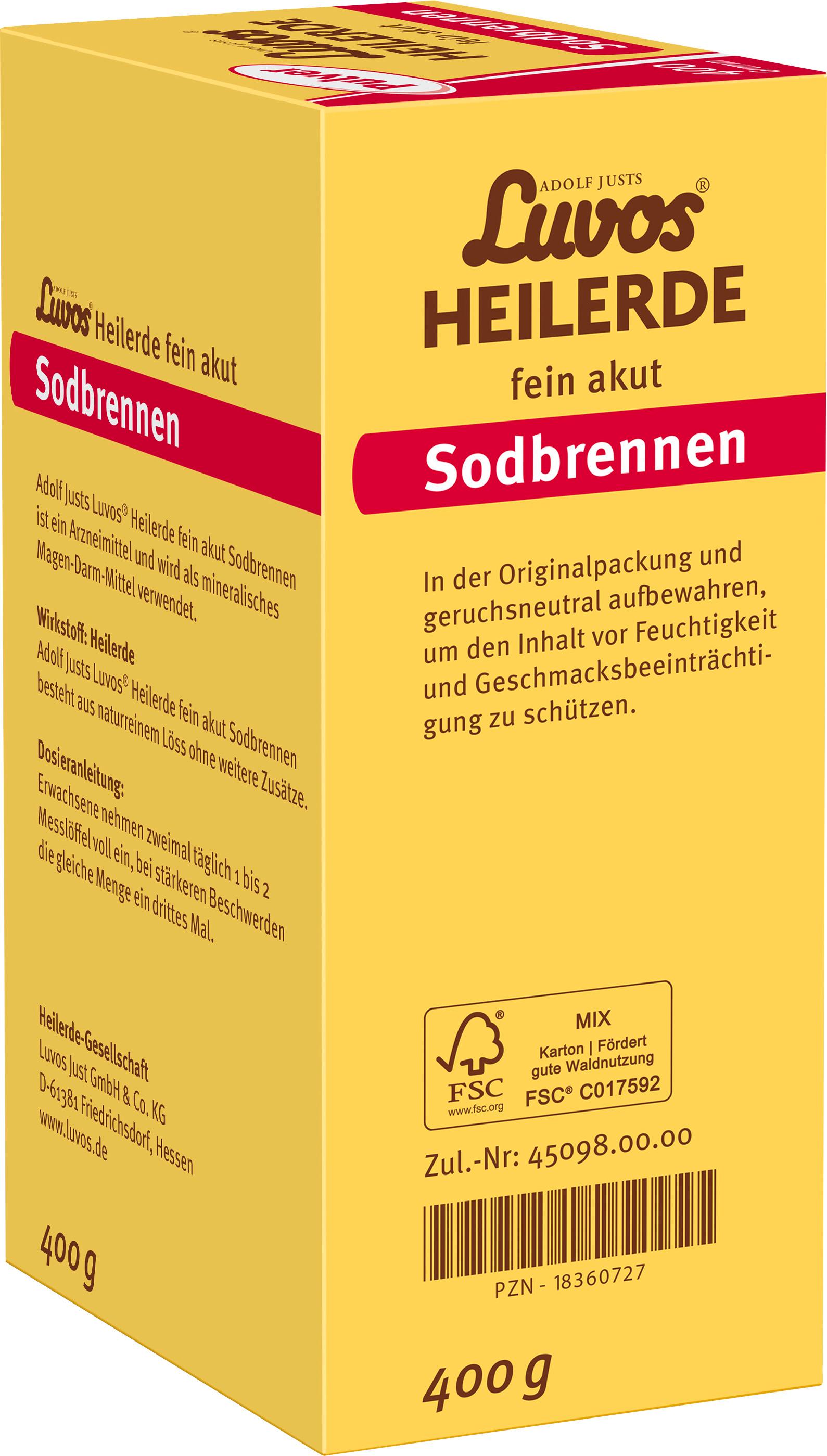 Produktbild Luvos Heilerde fein akut Sodbrennen 8 von 9