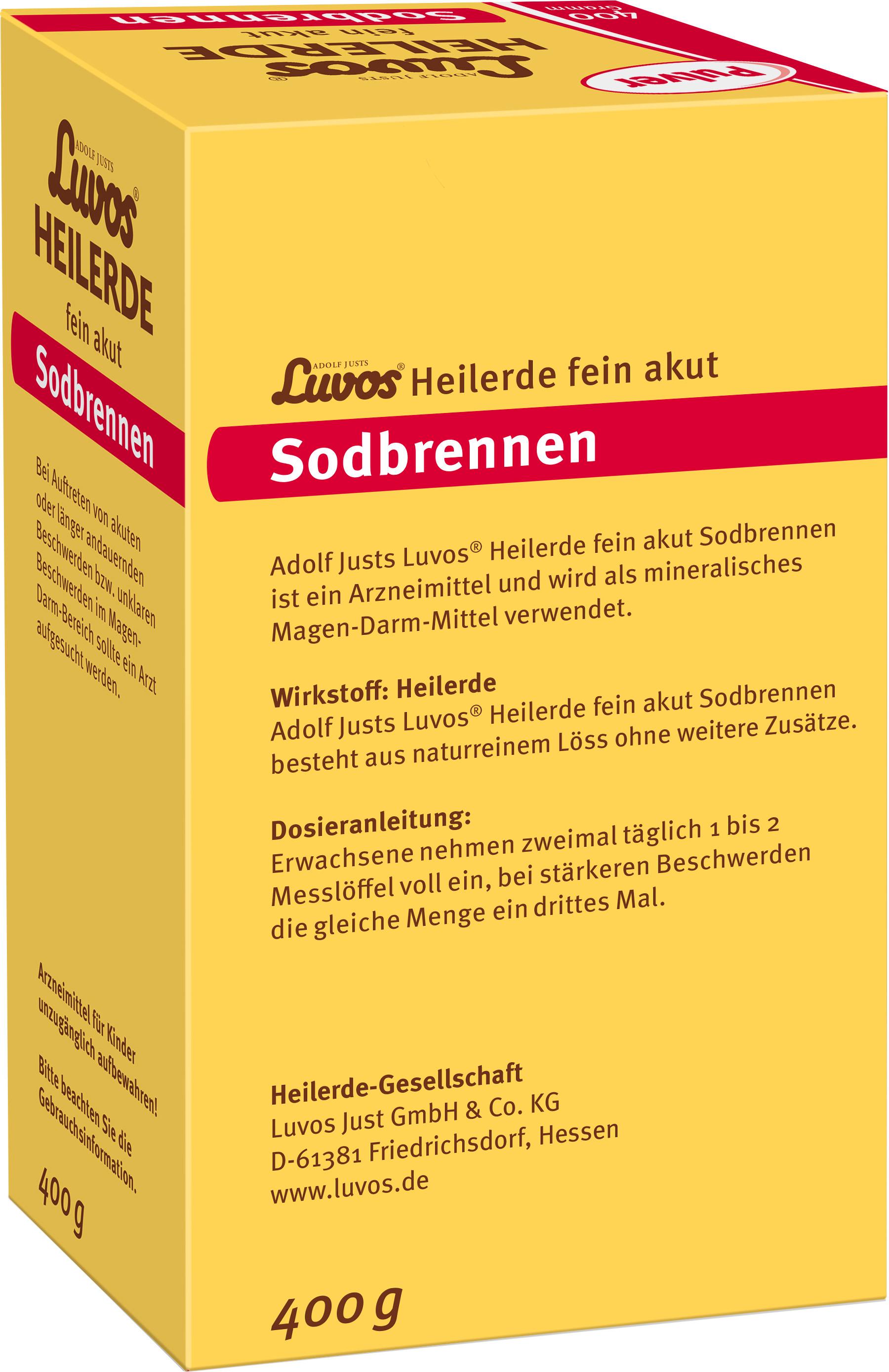 Produktbild Luvos Heilerde fein akut Sodbrennen 2 von 9