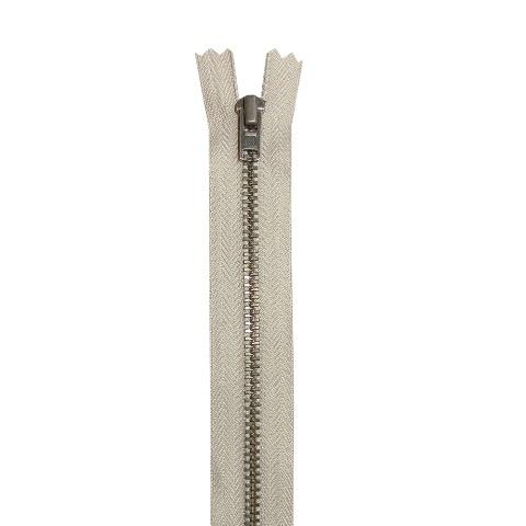 YKK Reißverschluss unteilbar mit schmaler Metallkette - 8 cm