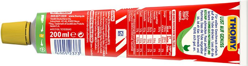 Produktbild THOMY Rot-Weiß Ketchup&Mayonnaise 2 von 2