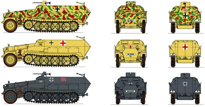 Produktbild Italeri 7516 - Militärfahrzeug - Sd.Kfz. 251/1 Ausf. C, 1:35 4 von 4