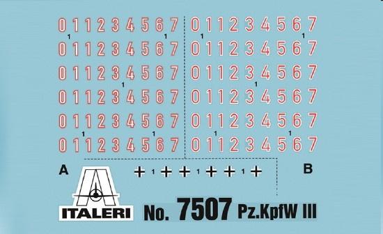 Produktbild Italeri - 1:72 Pz. Kpfw. Iii 3 von 3