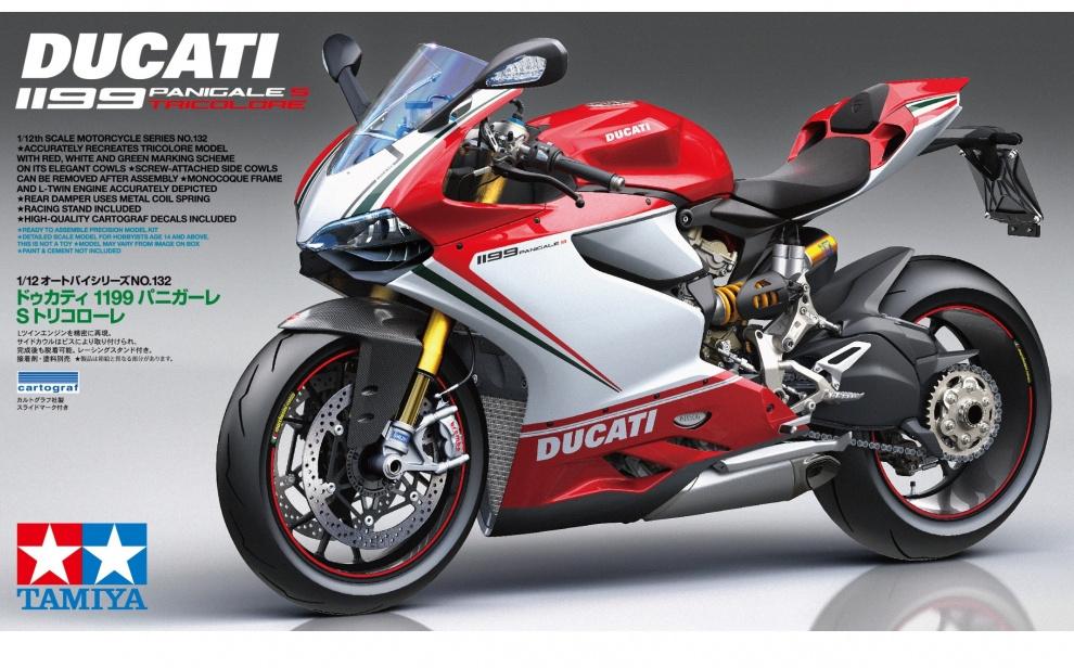 Produktbild Tamiya  1:12 Ducati 1199 Panigale S Tricolore 300014132 2 von 3