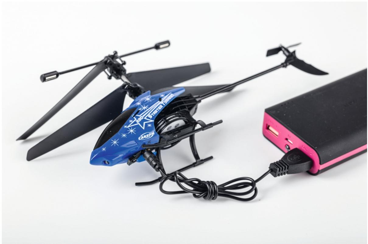 Produktbild Carson - Starter Tyrann 230 IR 2CH RTF night blue Helikopter 3 von 5