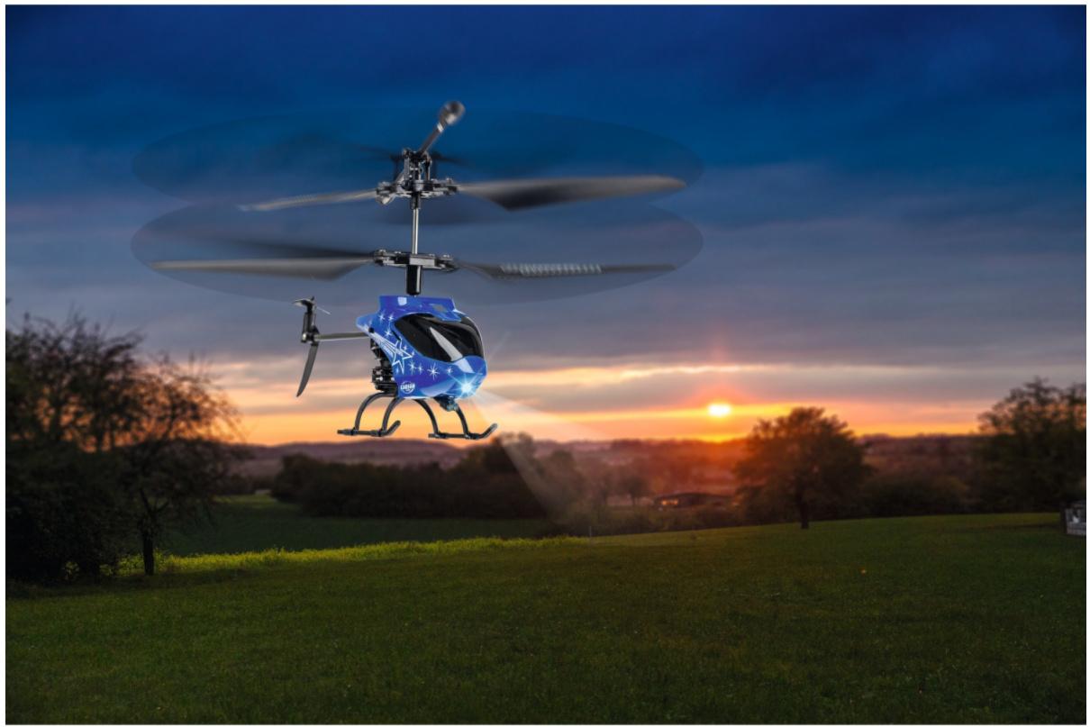 Produktbild Carson - Starter Tyrann 230 IR 2CH RTF night blue Helikopter 4 von 5