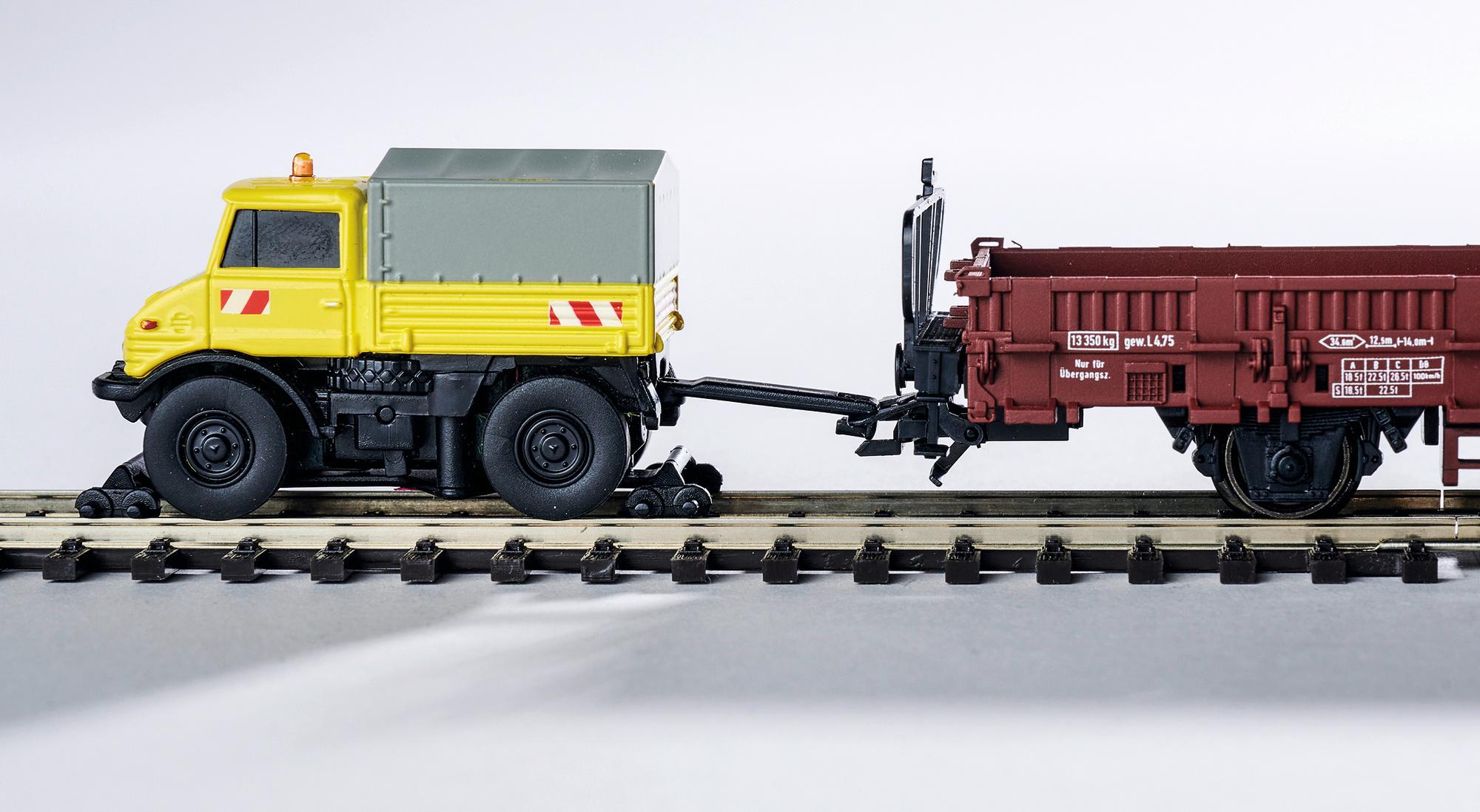 Produktbild Carson - 1:87 MB Unimog U406 Zweiwegefzg. 100%RTR 4 von 9
