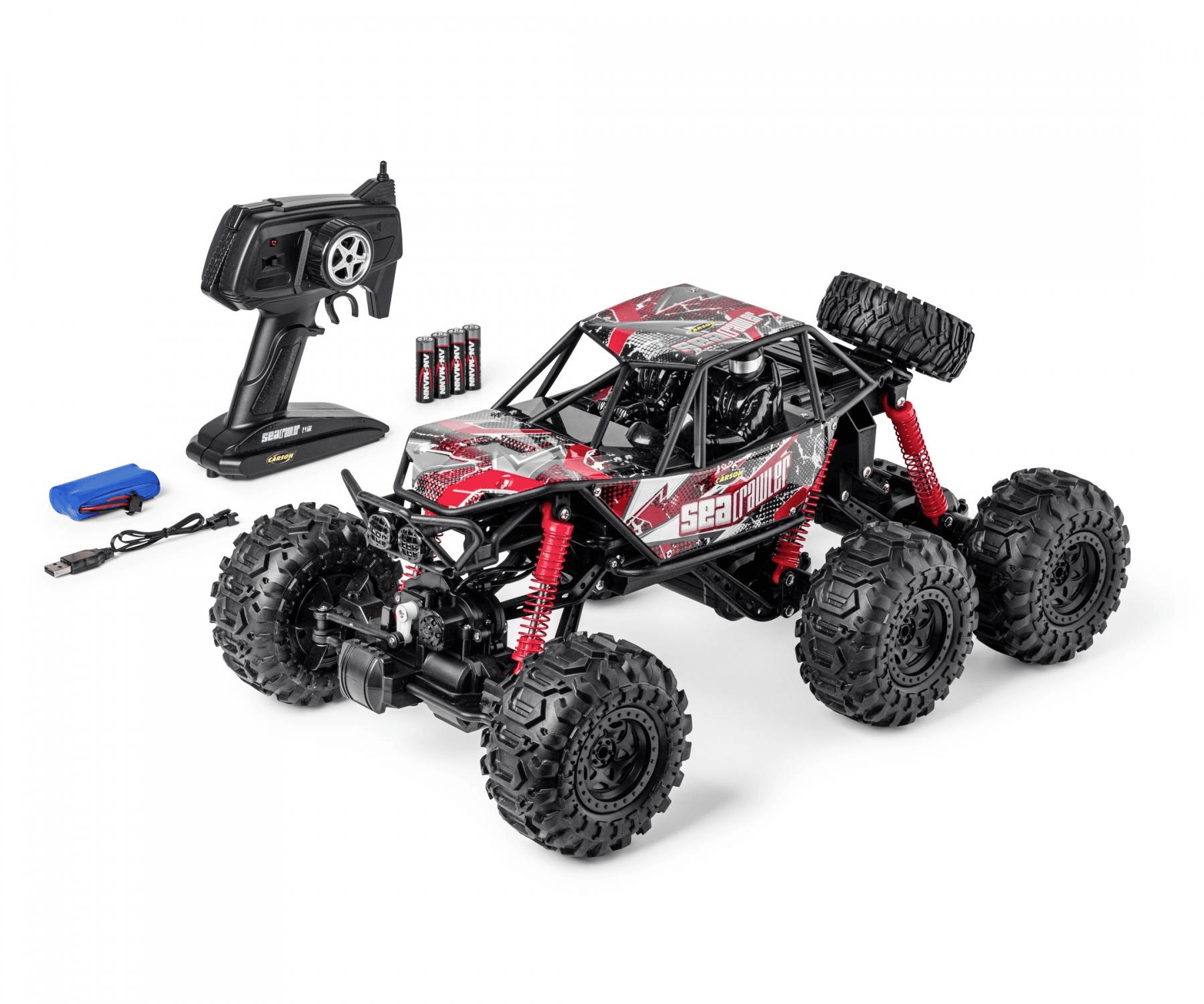 Carson - 1:10 Sea Crawler 6x6 100% RTR rot