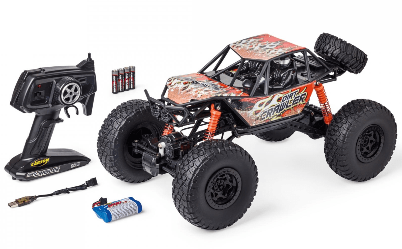 Carson - 1:8 Dirt Crawler 4x4 100% RTR orange