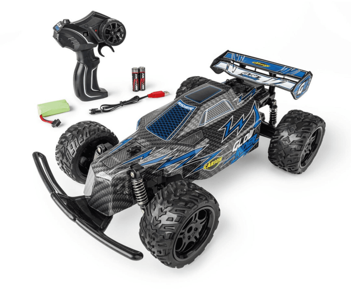 Carson - 1:12 Glow Rider 2.4GHz 100% RTR blau