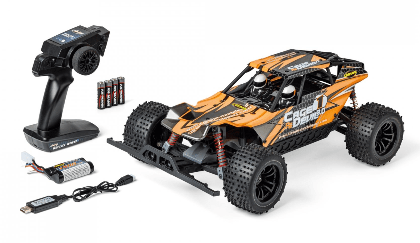 Carson - 1:10 Cage Devil 3.0 2.4G 100%RTR orange