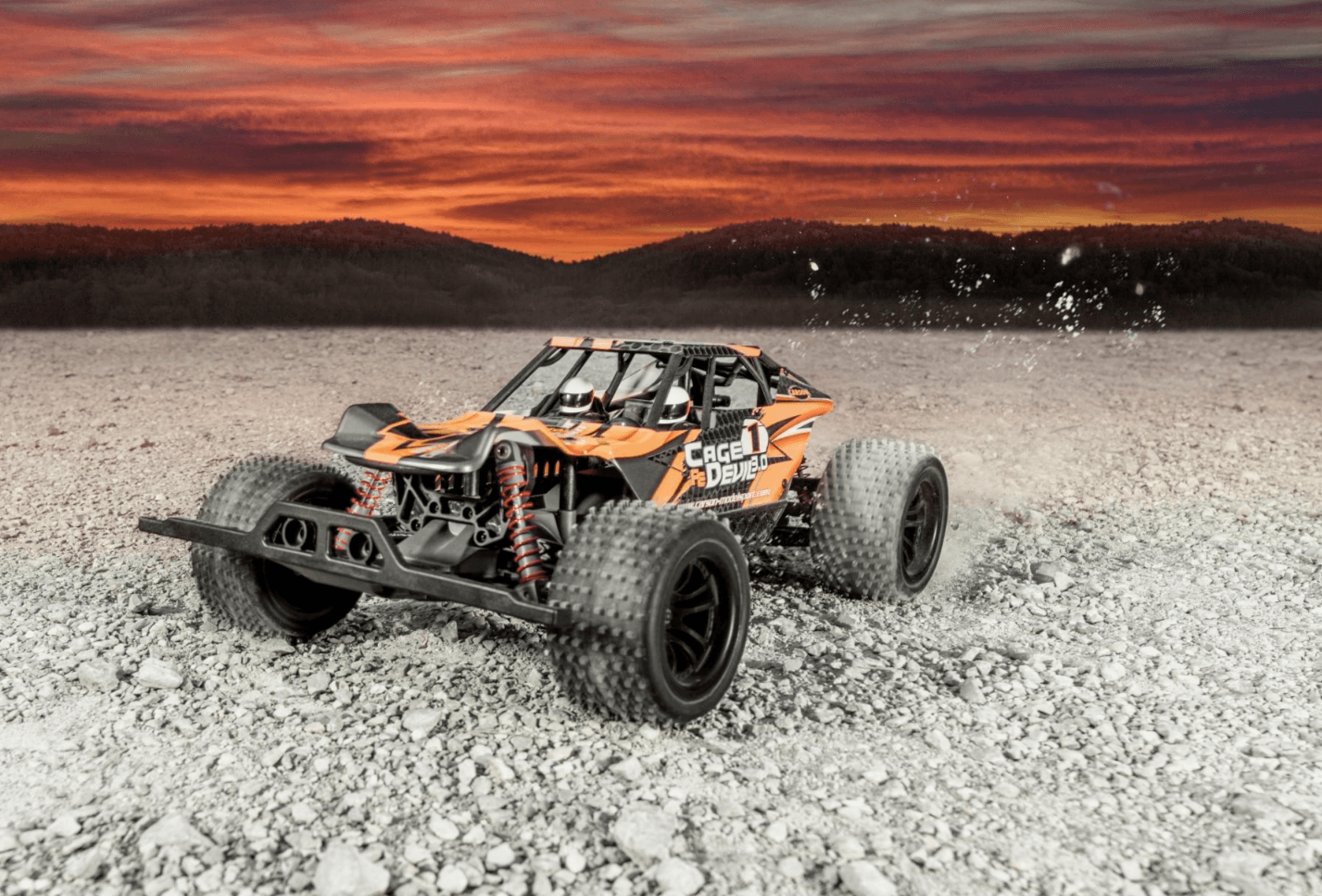 Produktbild Carson - 1:10 Cage Devil 3.0 2.4G 100%RTR orange 5 von 14