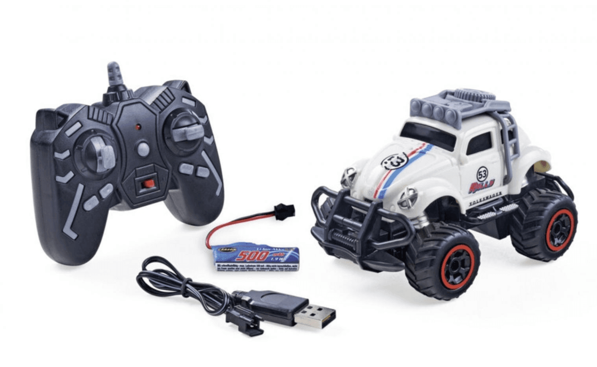 Carson - 1:32 VW Beetle Rally 2.4GHz RTR weiss
