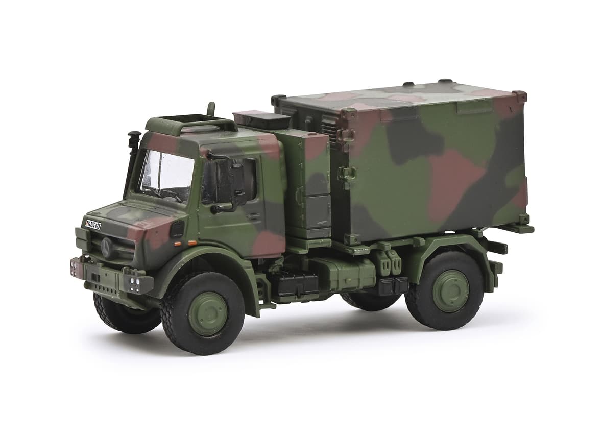 Schuco - 1:87 UNIMOG U5023 FUNKCONTAINER