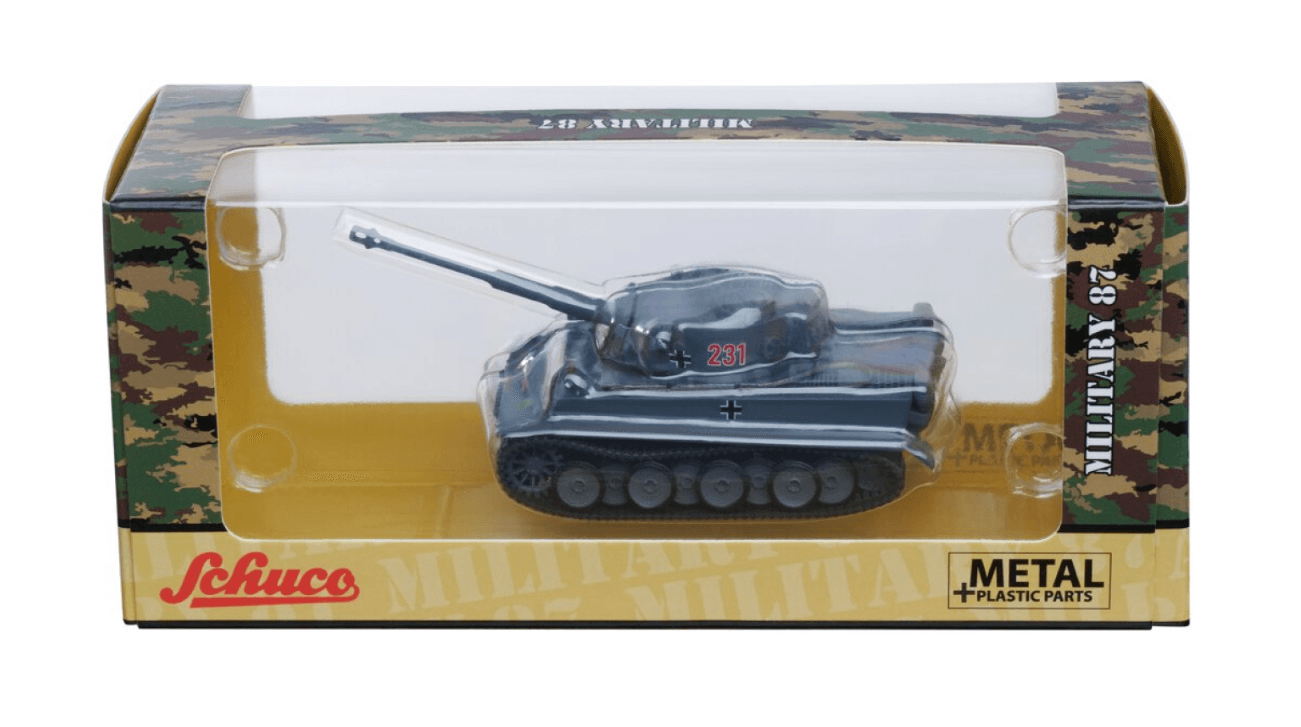 Schuco - 1:87 WWII Sd.Kfz.181 Tiger I Panzergrau