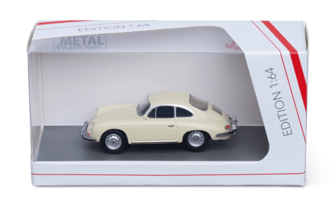 Schuco - 1:64 Porsche 356 Carrera 2 Elfenbein