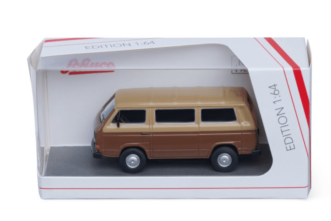 Schuco - 1:64 VW T3 Bus Braun/Beige