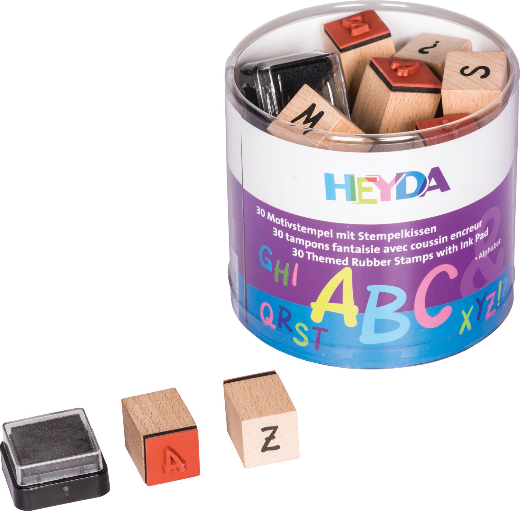 HEYDA Stempelset Alphabet