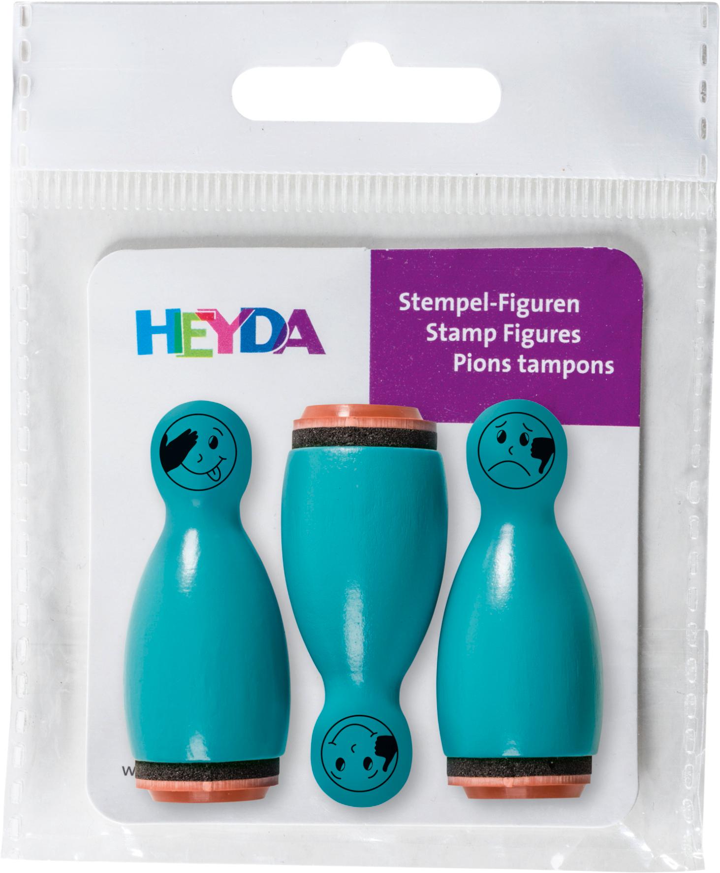 Produktbild HEYDA Stempelset Mini Türkis 2 von 3