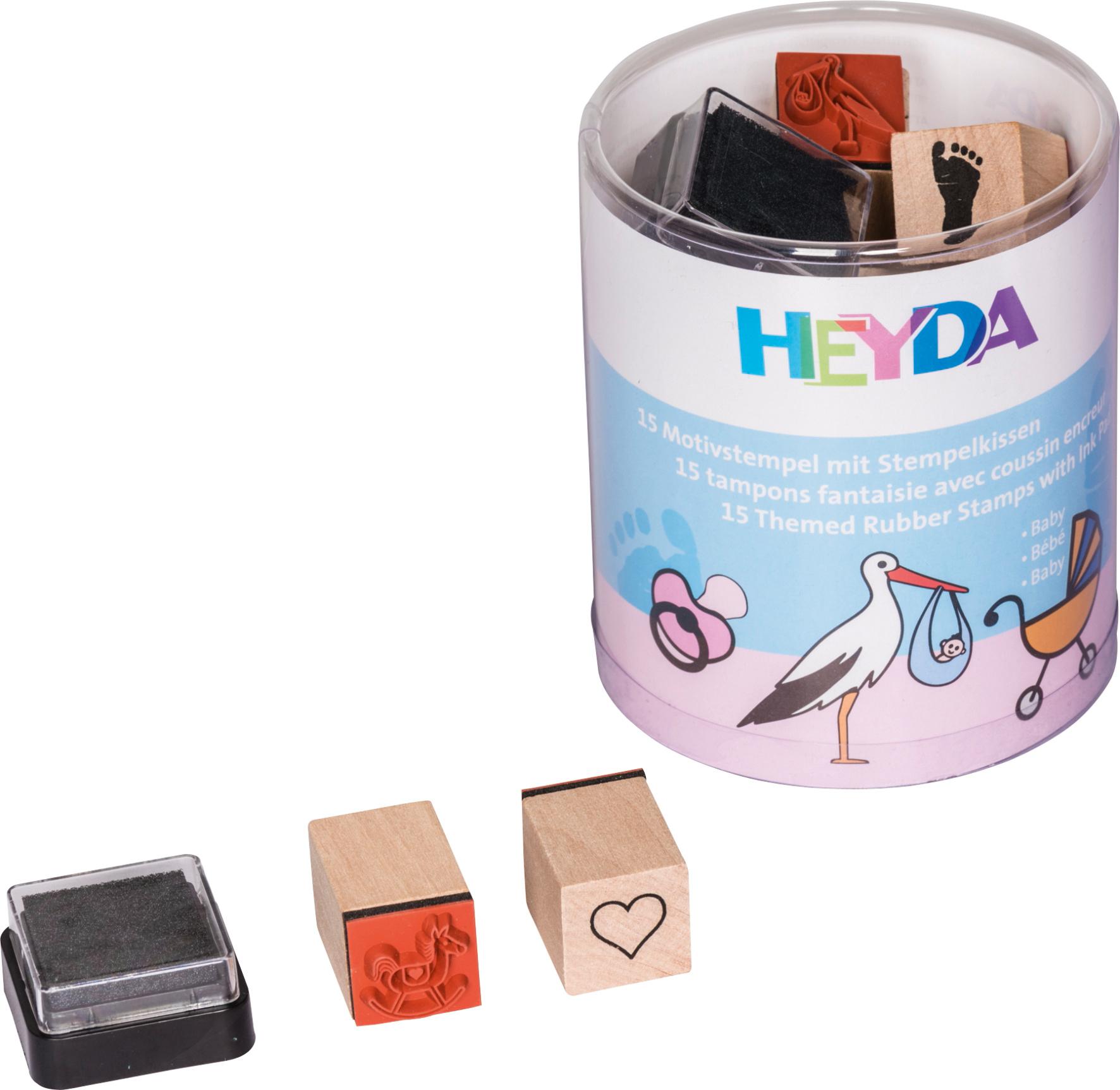 HEYDA Stempelset Baby