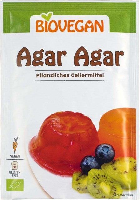BIOVEGAN Agar Agar Pflanzliches Geliermittel