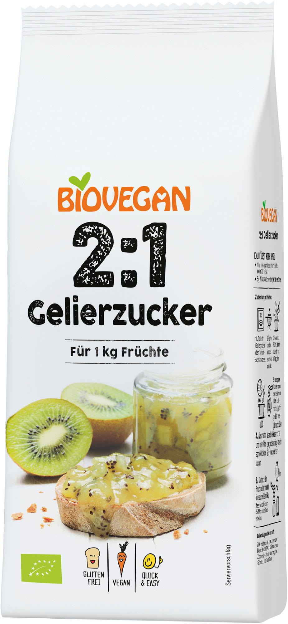 Biovegan Gelierzucker 2:1