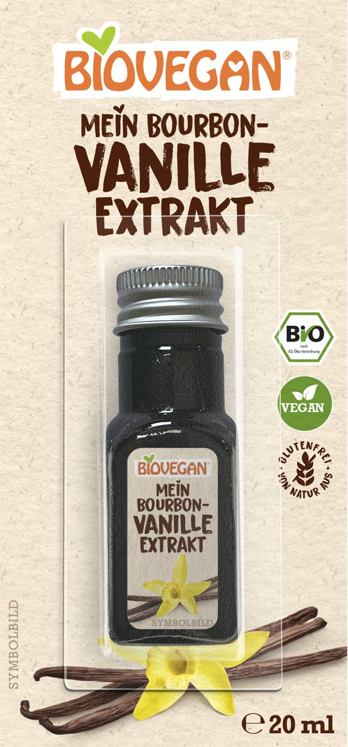 BIOVEGAN Bio Mein Bourbon-Vanille Extrakt