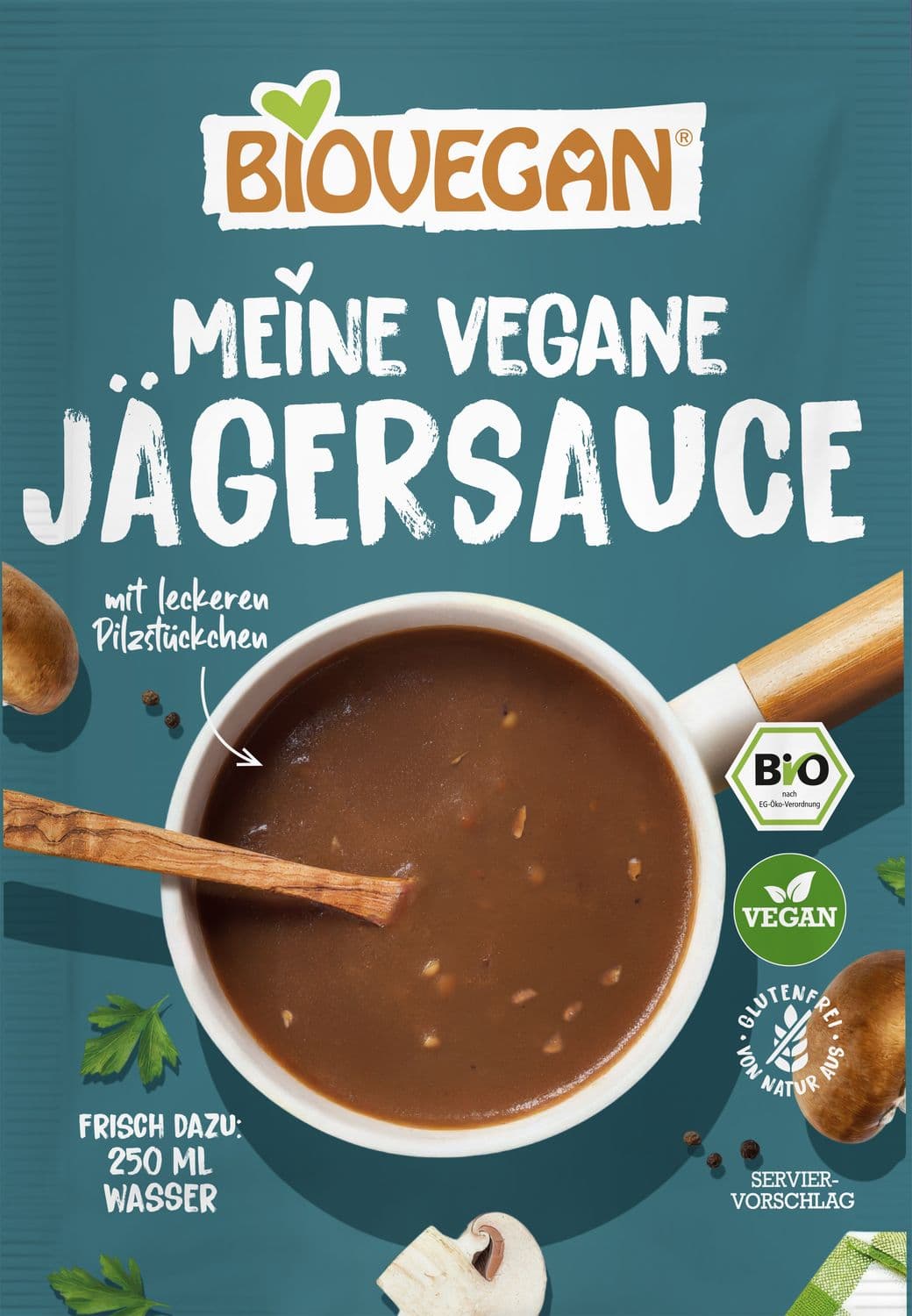 BIOVEGAN Bio Meine vegane Jägersauce