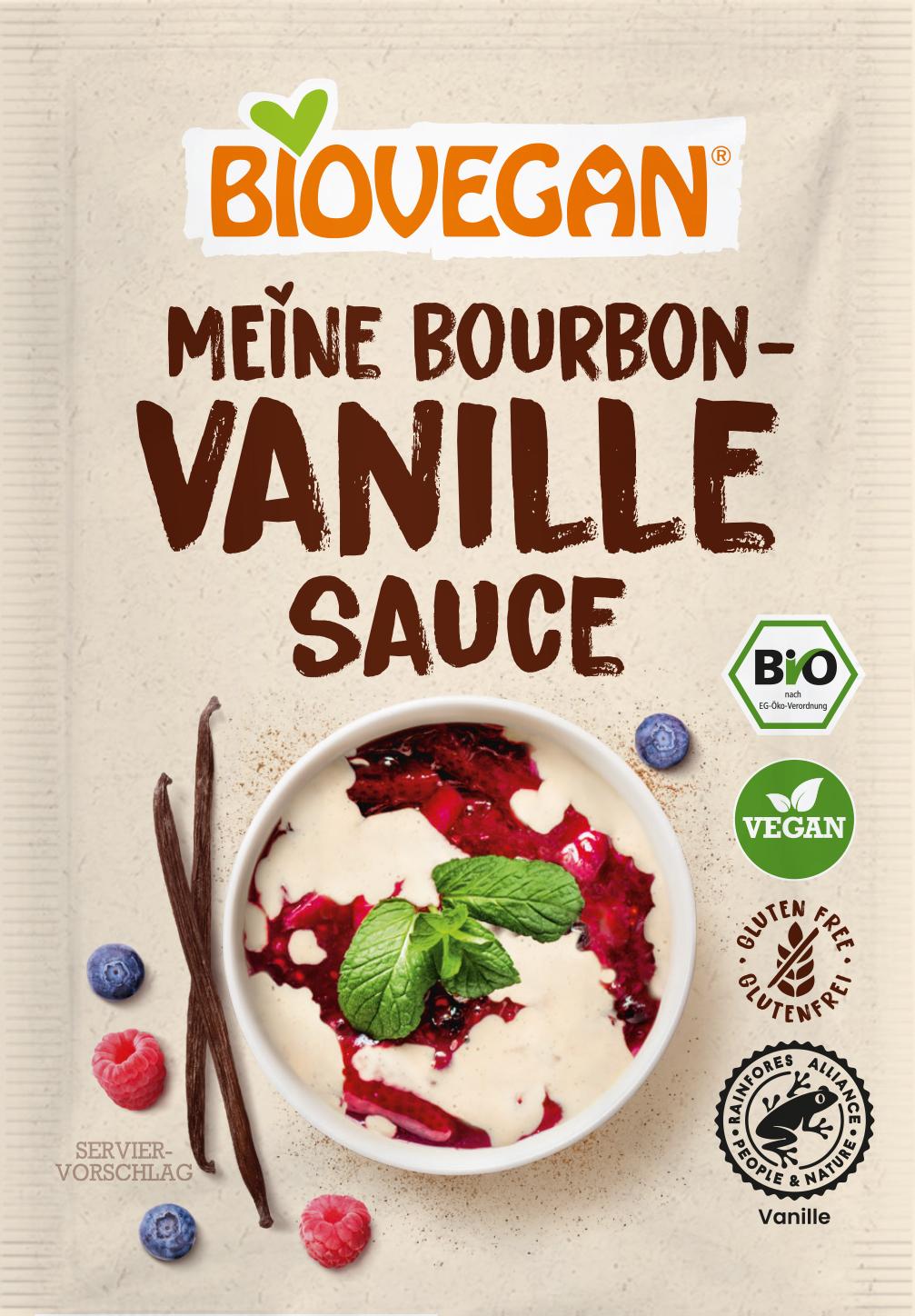 BIOVEGAN Bio Meine Bourbon-Vanille Sauce